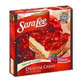 Sara Lee  original cream cheesecake, cherry Left Picture